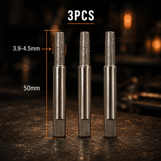 Extra Precision Grinding Bits (3-Pack)